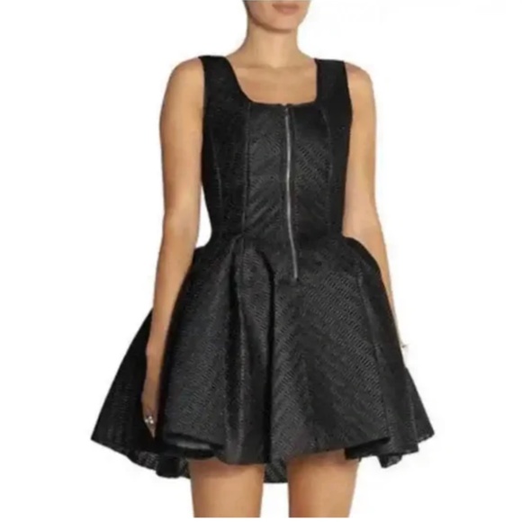 Maje Square Neckline Mini Peplum Dress - 1 (US 2)